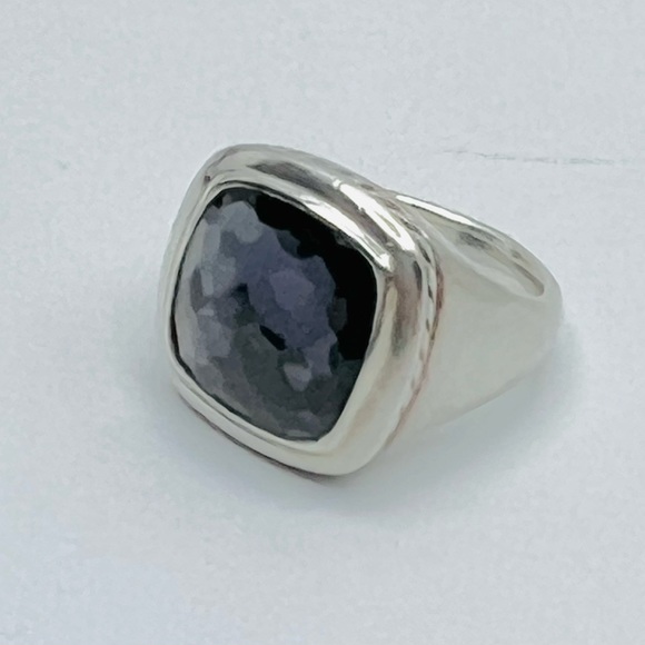 David Yurman 14mm Albion Black Orchid Ring - Picture 10 of 11